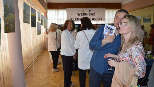 Krasnystaw. Wernisaż wystawy "Pędzlem o Krasnymstawie" [GALERIA ZDJĘĆ]