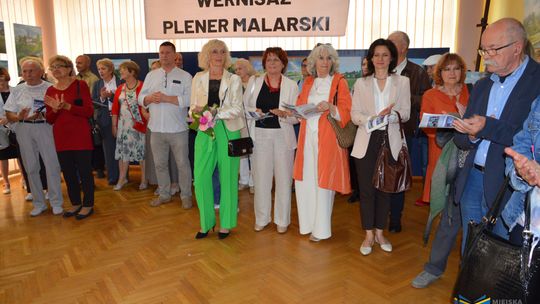 Krasnystaw. Wernisaż wystawy "Pędzlem o Krasnymstawie" [GALERIA ZDJĘĆ]