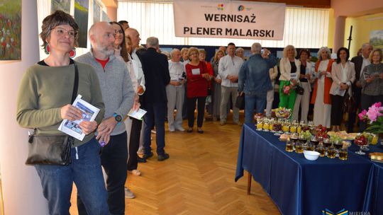 Krasnystaw. Wernisaż wystawy "Pędzlem o Krasnymstawie" [GALERIA ZDJĘĆ]
