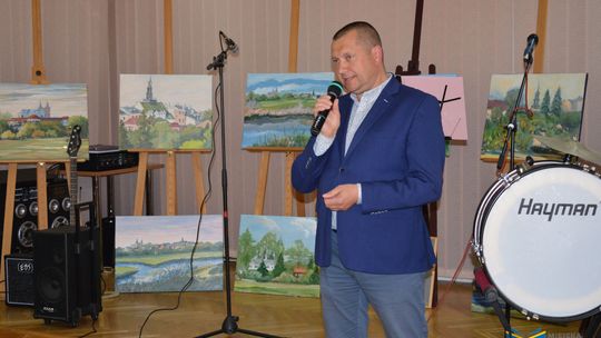 Krasnystaw. Wernisaż wystawy "Pędzlem o Krasnymstawie" [GALERIA ZDJĘĆ]
