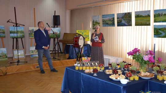 Krasnystaw. Wernisaż wystawy "Pędzlem o Krasnymstawie" [GALERIA ZDJĘĆ]