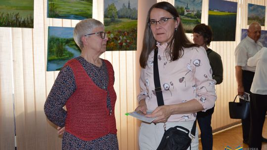 Krasnystaw. Wernisaż wystawy "Pędzlem o Krasnymstawie" [GALERIA ZDJĘĆ]