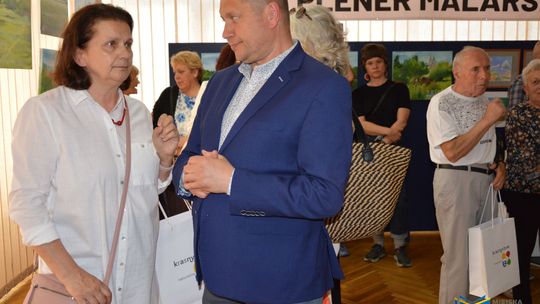 Krasnystaw. Wernisaż wystawy "Pędzlem o Krasnymstawie" [GALERIA ZDJĘĆ]