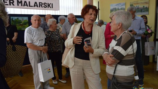 Krasnystaw. Wernisaż wystawy "Pędzlem o Krasnymstawie" [GALERIA ZDJĘĆ]