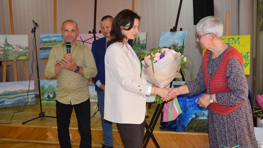 Krasnystaw. Wernisaż wystawy "Pędzlem o Krasnymstawie" [GALERIA ZDJĘĆ]