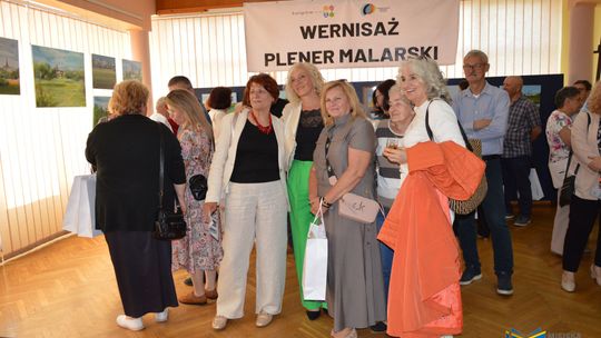 Krasnystaw. Wernisaż wystawy "Pędzlem o Krasnymstawie" [GALERIA ZDJĘĆ]