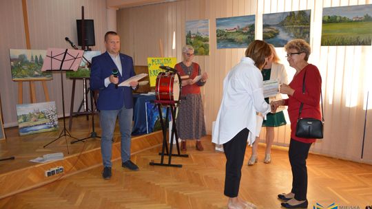 Krasnystaw. Wernisaż wystawy "Pędzlem o Krasnymstawie" [GALERIA ZDJĘĆ]