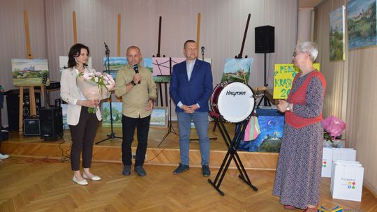 Krasnystaw. Wernisaż wystawy "Pędzlem o Krasnymstawie" [GALERIA ZDJĘĆ]