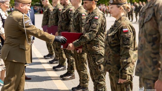 Uroczysta przysięga wojskowa żołnierzy Terytorialnej Służby Wojskowej [ZDJĘCIA]