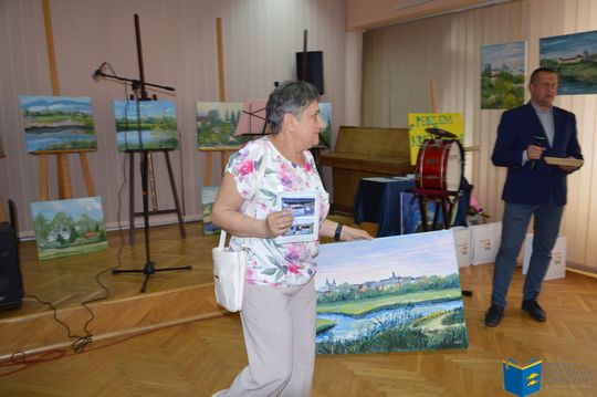 Krasnystaw. Wernisaż wystawy "Pędzlem o Krasnymstawie" [GALERIA ZDJĘĆ]