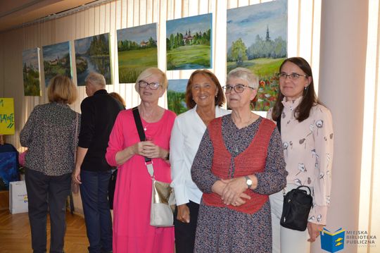 Krasnystaw. Wernisaż wystawy "Pędzlem o Krasnymstawie" [GALERIA ZDJĘĆ]