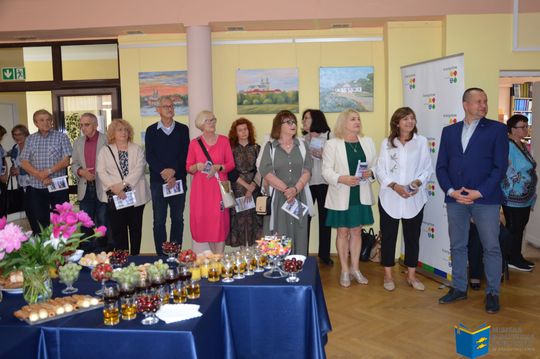 Krasnystaw. Wernisaż wystawy "Pędzlem o Krasnymstawie" [GALERIA ZDJĘĆ]