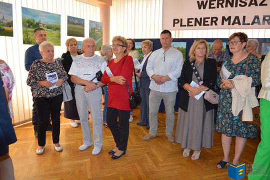Krasnystaw. Wernisaż wystawy "Pędzlem o Krasnymstawie" [GALERIA ZDJĘĆ]