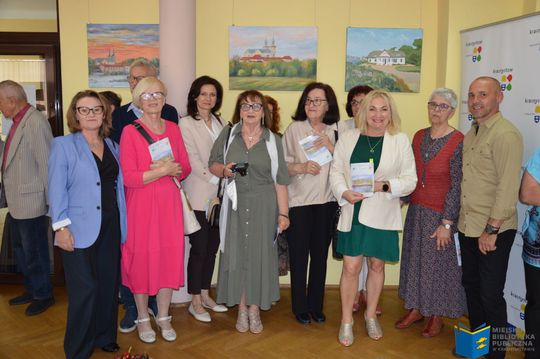 Krasnystaw. Wernisaż wystawy "Pędzlem o Krasnymstawie" [GALERIA ZDJĘĆ]