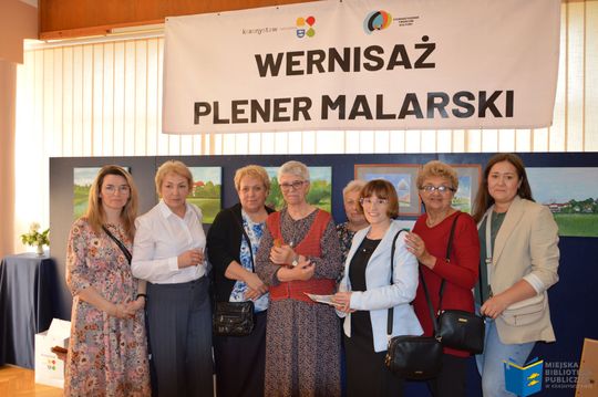 Krasnystaw. Wernisaż wystawy "Pędzlem o Krasnymstawie" [GALERIA ZDJĘĆ]