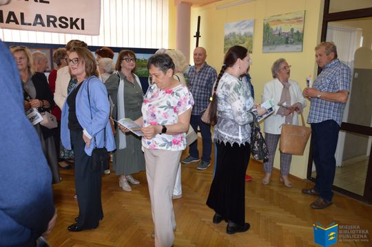 Krasnystaw. Wernisaż wystawy "Pędzlem o Krasnymstawie" [GALERIA ZDJĘĆ]