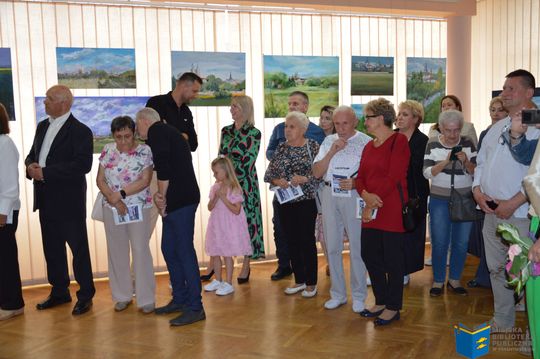 Krasnystaw. Wernisaż wystawy "Pędzlem o Krasnymstawie" [GALERIA ZDJĘĆ]