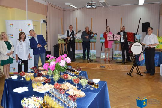 Krasnystaw. Wernisaż wystawy "Pędzlem o Krasnymstawie" [GALERIA ZDJĘĆ]