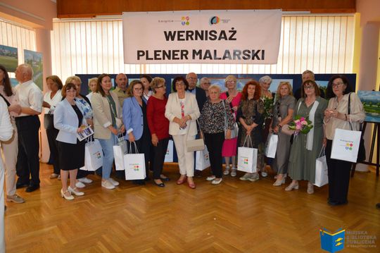 Krasnystaw. Wernisaż wystawy "Pędzlem o Krasnymstawie" [GALERIA ZDJĘĆ]