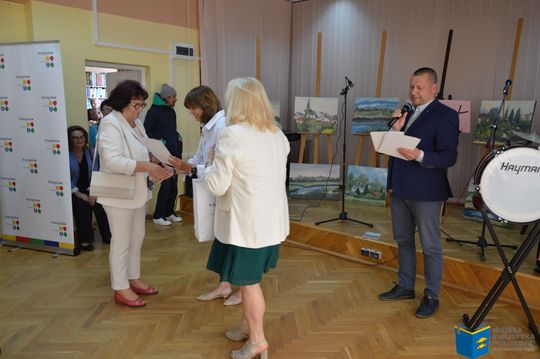 Krasnystaw. Wernisaż wystawy "Pędzlem o Krasnymstawie" [GALERIA ZDJĘĆ]