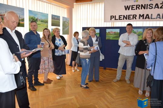 Krasnystaw. Wernisaż wystawy "Pędzlem o Krasnymstawie" [GALERIA ZDJĘĆ]