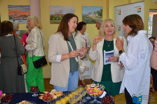 Krasnystaw. Wernisaż wystawy "Pędzlem o Krasnymstawie" [GALERIA ZDJĘĆ]