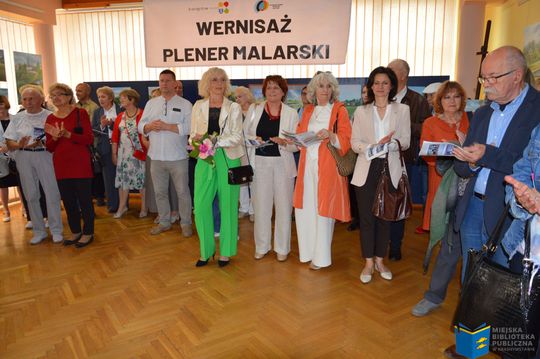 Krasnystaw. Wernisaż wystawy "Pędzlem o Krasnymstawie" [GALERIA ZDJĘĆ]