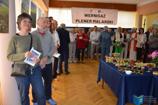 Krasnystaw. Wernisaż wystawy "Pędzlem o Krasnymstawie" [GALERIA ZDJĘĆ]
