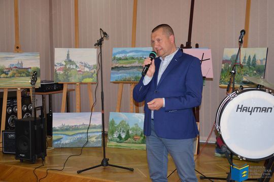 Krasnystaw. Wernisaż wystawy "Pędzlem o Krasnymstawie" [GALERIA ZDJĘĆ]