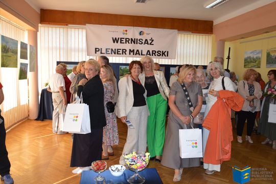 Krasnystaw. Wernisaż wystawy "Pędzlem o Krasnymstawie" [GALERIA ZDJĘĆ]