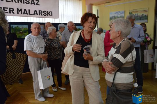 Krasnystaw. Wernisaż wystawy "Pędzlem o Krasnymstawie" [GALERIA ZDJĘĆ]