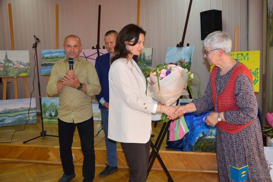 Krasnystaw. Wernisaż wystawy "Pędzlem o Krasnymstawie" [GALERIA ZDJĘĆ]