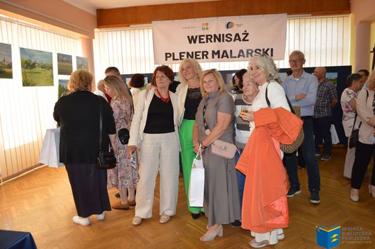 Krasnystaw. Wernisaż wystawy "Pędzlem o Krasnymstawie" [GALERIA ZDJĘĆ]