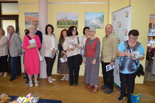 Krasnystaw. Wernisaż wystawy "Pędzlem o Krasnymstawie" [GALERIA ZDJĘĆ]