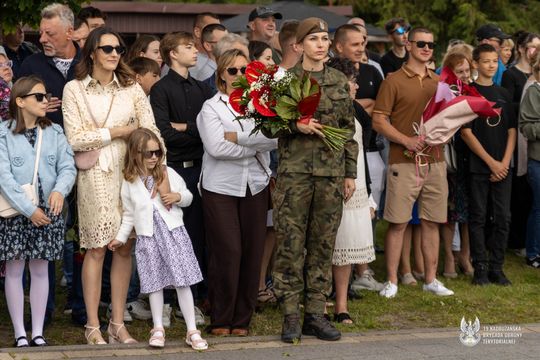 Uroczysta przysięga wojskowa żołnierzy Terytorialnej Służby Wojskowej [ZDJĘCIA]