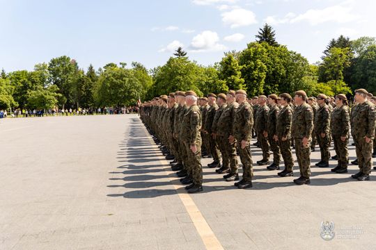 Uroczysta przysięga wojskowa żołnierzy Terytorialnej Służby Wojskowej [ZDJĘCIA]