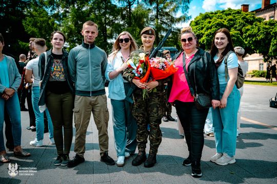 Uroczysta przysięga wojskowa żołnierzy Terytorialnej Służby Wojskowej [ZDJĘCIA]