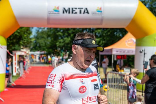 10. edycja Żelaznego Triathlonu. Zmęczenie, pot i szczęście z pokonanego wyzwania  [ZDJĘCIA]