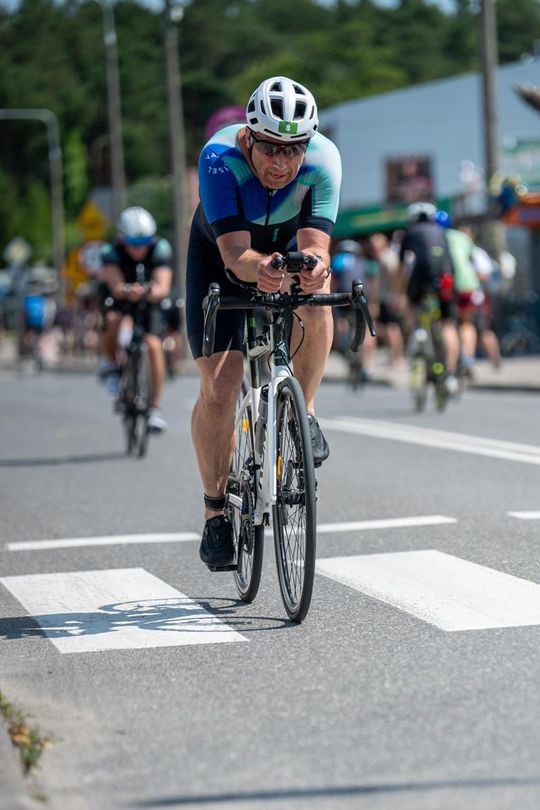 10. edycja Żelaznego Triathlonu. Zmęczenie, pot i szczęście z pokonanego wyzwania  [ZDJĘCIA]