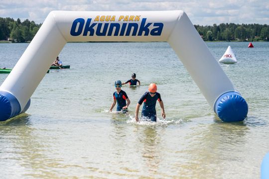 10. edycja Żelaznego Triathlonu. Zmęczenie, pot i szczęście z pokonanego wyzwania  [ZDJĘCIA]
