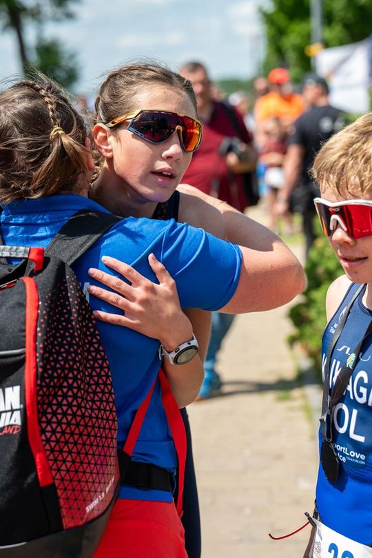 10. edycja Żelaznego Triathlonu. Zmęczenie, pot i szczęście z pokonanego wyzwania  [ZDJĘCIA]