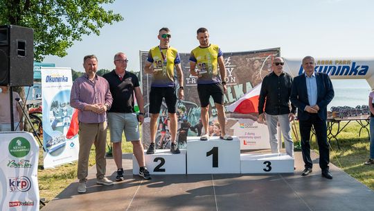 10. edycja Żelaznego Triathlonu. Zmęczenie, pot i szczęście z pokonanego wyzwania  [ZDJĘCIA]