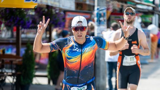 10. edycja Żelaznego Triathlonu. Zmęczenie, pot i szczęście z pokonanego wyzwania  [ZDJĘCIA]
