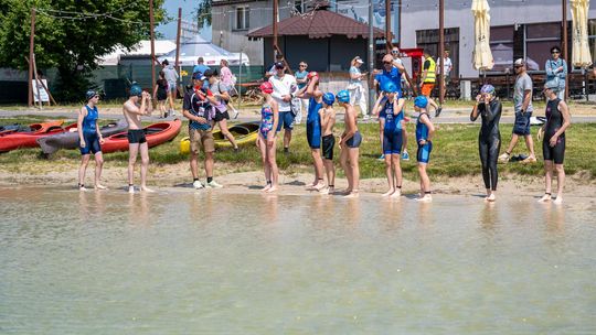 10. edycja Żelaznego Triathlonu. Zmęczenie, pot i szczęście z pokonanego wyzwania  [ZDJĘCIA]