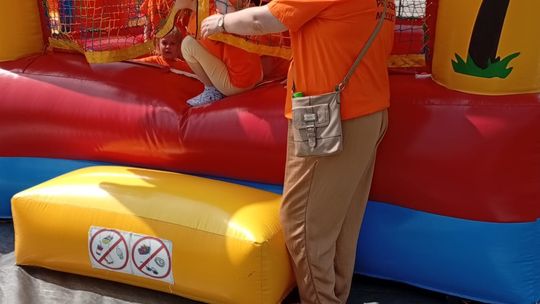 Chełm. Przedszkoliada - radosny dzień przedszkolaków przy hali Miejskiego Ośrodka Sportu i Rekreacji [GALERIA]