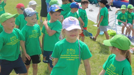 Chełm. Przedszkoliada - radosny dzień przedszkolaków przy hali Miejskiego Ośrodka Sportu i Rekreacji [GALERIA]