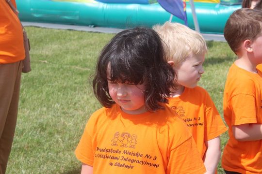 Chełm. Przedszkoliada - radosny dzień przedszkolaków przy hali Miejskiego Ośrodka Sportu i Rekreacji [GALERIA]