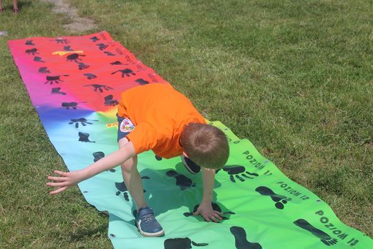 Chełm. Przedszkoliada - radosny dzień przedszkolaków przy hali Miejskiego Ośrodka Sportu i Rekreacji [GALERIA]