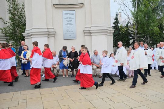 Chełm. Boże Ciało 2025 - uroczysta msza św. w kościele pw. Rozesłania Świętych Apostołów [GALERIA ZDJĘĆ]