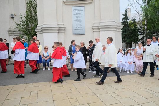 Chełm. Boże Ciało 2025 - uroczysta msza św. w kościele pw. Rozesłania Świętych Apostołów [GALERIA ZDJĘĆ]